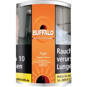 Buffalo Red Volumentabak 75g