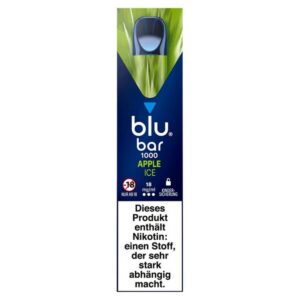 blu bar 1000 E-Shisha - Apple Ice 18mg
