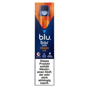 blu bar 1000 E-Shisha - Peach Ice 18mg