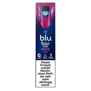 blu bar 1000 E-Shisha - Grape Ice 18mg