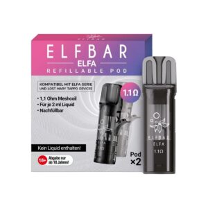 Elfbar Elfa - Refillable Pod 2ml 1,1Ohm/2er
