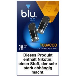 blu 2.0 Pod Tobacco 18mg /2er Pack
