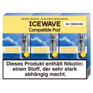 Icewave - Pod Blue Razz Lemonade 20mg /3er Pack