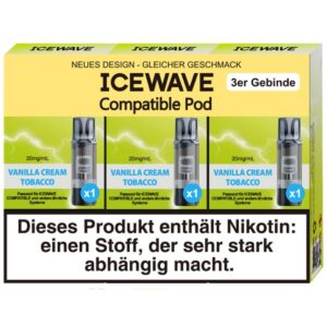 Icewave - Pod Creamy Tobacco 20mg /3er Pack