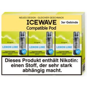 Icewave - Pod Lemon Lime 20mg /3er Pack