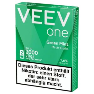 VEEV One Pods - Green Mint 18mg