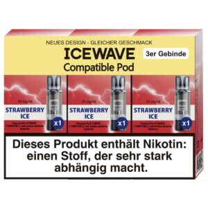 Icewave - Pod Strawberry Ice 20mg /3er Pack