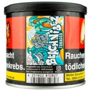 Shisha - 187 Straßenbande Beach Vibes (Himbeere/Limette) 200g