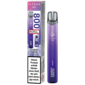 Elfbar E-Shisha - Strawberry,Raspberry,Cherry Ice 20mg