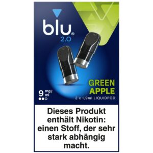 blu 2.0 Pod Green Apple 9mg /2er Pack