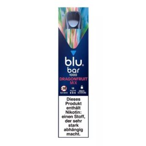 blu bar 1000 E-Shisha - Dragonfruit Mix 18mg