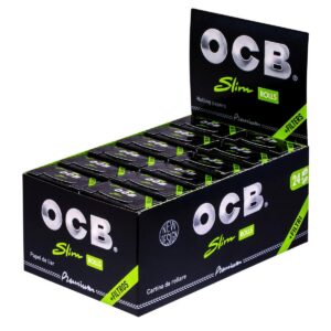 Zigarettenpapier - OCB Rolls Schwarz Premium + Tips 24x4 Meter