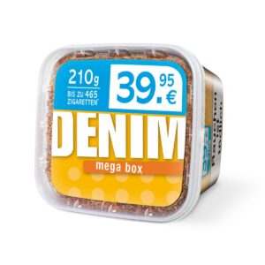 Denim Volumen Tabak 4XL Mega Box 210g