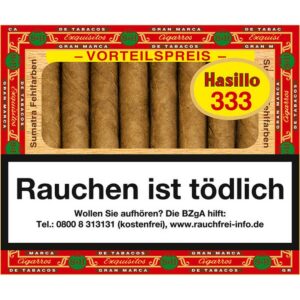 Hasillo Sumatra No.333 Fehlfarben /50er