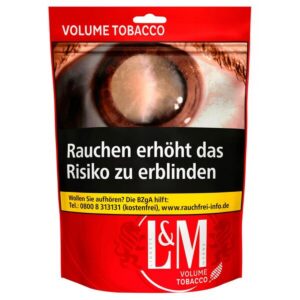 L&M Volume Tobacco Red Beutel 90g
