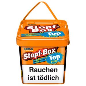 Fargo Volumen Stopf Box Orange XXXL-Eimer 400g