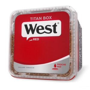 West Red Volume Tobacco Box 265g