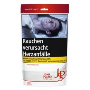 JPS Red XL Volume Tobacco Zip-Bag 94g