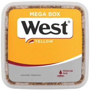 West Yellow Volume Tobacco Box 105g