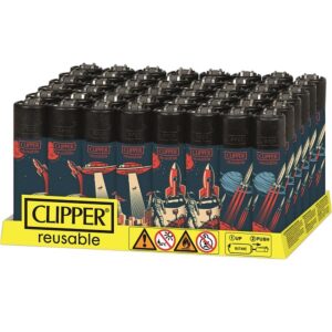 Clipper Feuerzeug Space 2 /48er