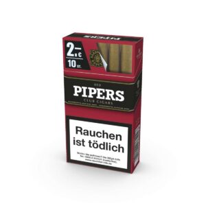 Pipers Little Cigars Cherry Red /10er