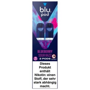 blu Pod Blueberry Sour Razz 18mg /2er Pack