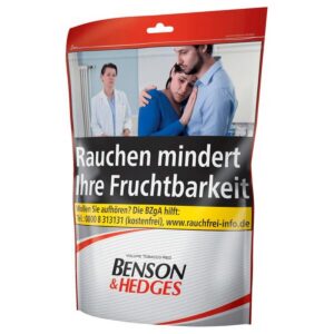 Benson & Hedges Volume Red Zip-Bag 3XL 160g