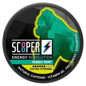 Scooper Energy Fresh Mint Extra Strong 7,2g Dose