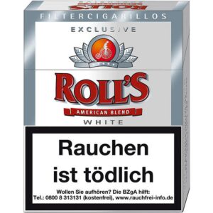 Rolls Exclusive White Naturdeckblatt /23er