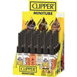 Clipper Mini Tube Grillen 3000 Stabfeuerzeuge /24er