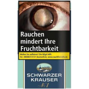 Schwarzer Krauser No.1 6x30g