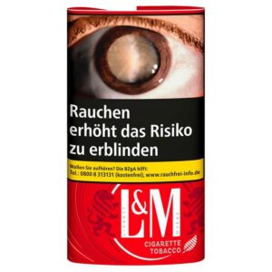 L&M Cigarette Tobacco Red 10x30g