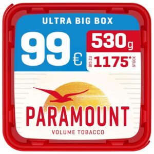 Paramount Red Volume Tobacco Ultra Big Box 530g