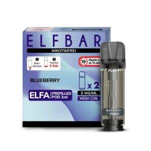 Elfbar Elfa - Pod Blueberry 0mg /2er Pack