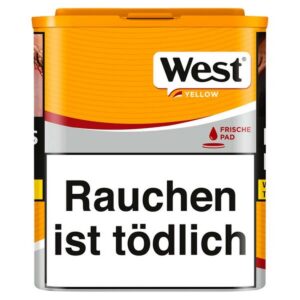 West Yellow Volume Tobacco Ceka Can 40g