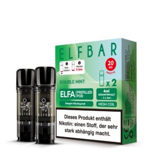Elfbar Elfa - Pod Double Mint 20mg /2er Pack