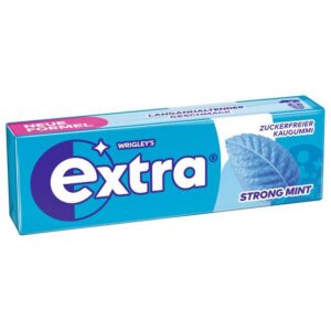 Wrigley's Extra Strong Mint ohne Zucker /30er Display