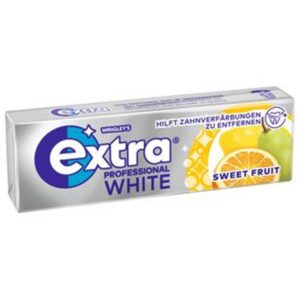 Wrigley's Extra Professional White Sweet Fruit o.Zucker /30er Display