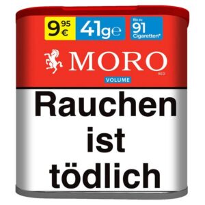 Moro Rot Volumen Tabak 41g