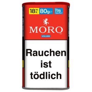 Moro Rot Volumen Tabak XXL 80g
