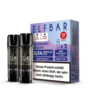 Elfbar Elfa - Pod Blueberry Snoow 20mg /2er Pack