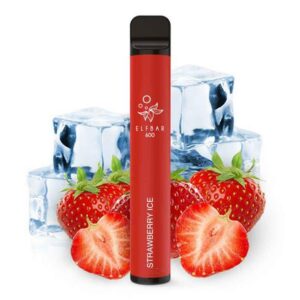 Elfbar E-Shisha - Strawberry Ice 0mg + 0,50€ Rabatt