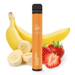 Tabakangebot - Elfbar E-Shisha - Strawberry Banana 0mg + 0,50€ Rabatt