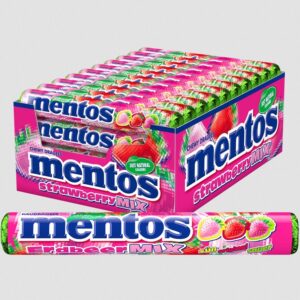 Mentos Erdbeer-Mix / 40er Display