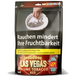 Las Vegas Red Volume Tobacco 250g Zip-Bag