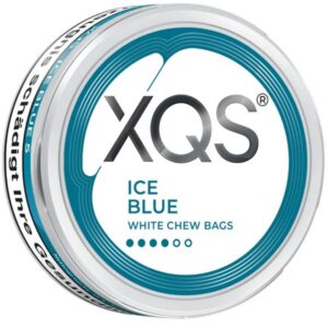 XQS Ice Blue White Chew Bags #4 15g Kautabak