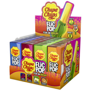 Chupa Chups Flic Pop Fruity Lutscher /24er Display