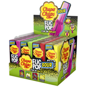 Chupa Chups Flic Pop Sour Lutscher /24er Display
