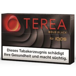 TEREA Bold Black für IQOS Iluma